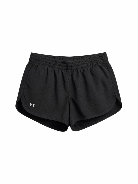 Under Armour Pants - Under Armour Semi Fitted Heat Gear Shorts Women Hexagon Black M